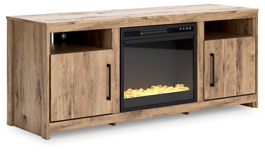 Hyanna 63" TV Stand with Electric Fireplace TV Stand Ashley Furniture