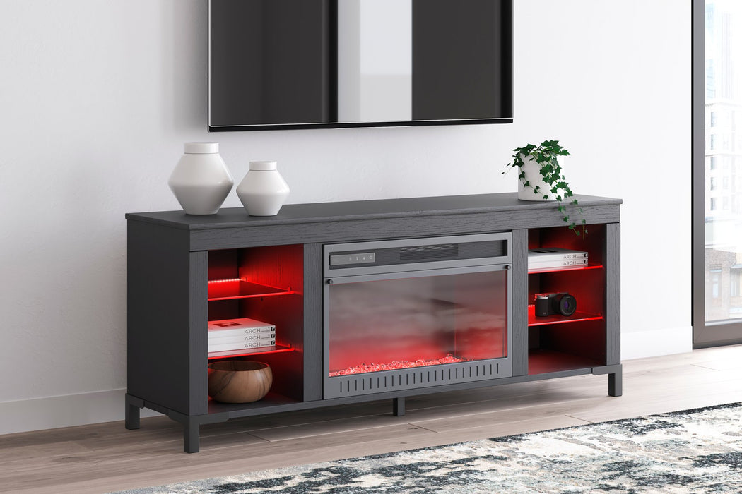 Cayberry 3-Piece Entertainment Center with Electric Fireplace Entertainment Center Ashley Furniture