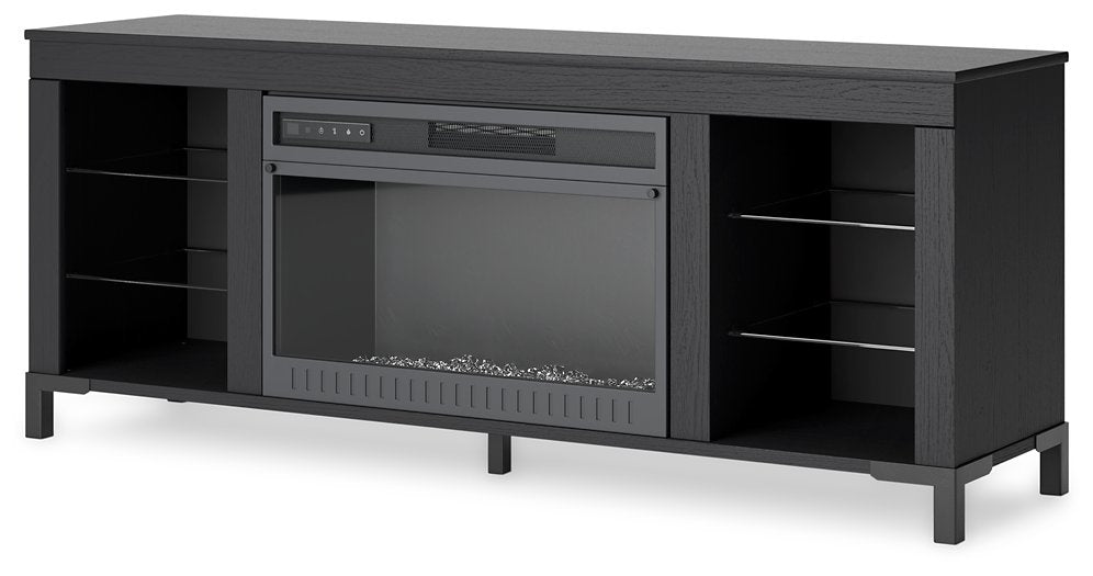 Cayberry 3-Piece Entertainment Center with Electric Fireplace Entertainment Center Ashley Furniture