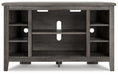 Arlenbry Corner TV Stand with Electric Fireplace TV Stand Ashley Furniture