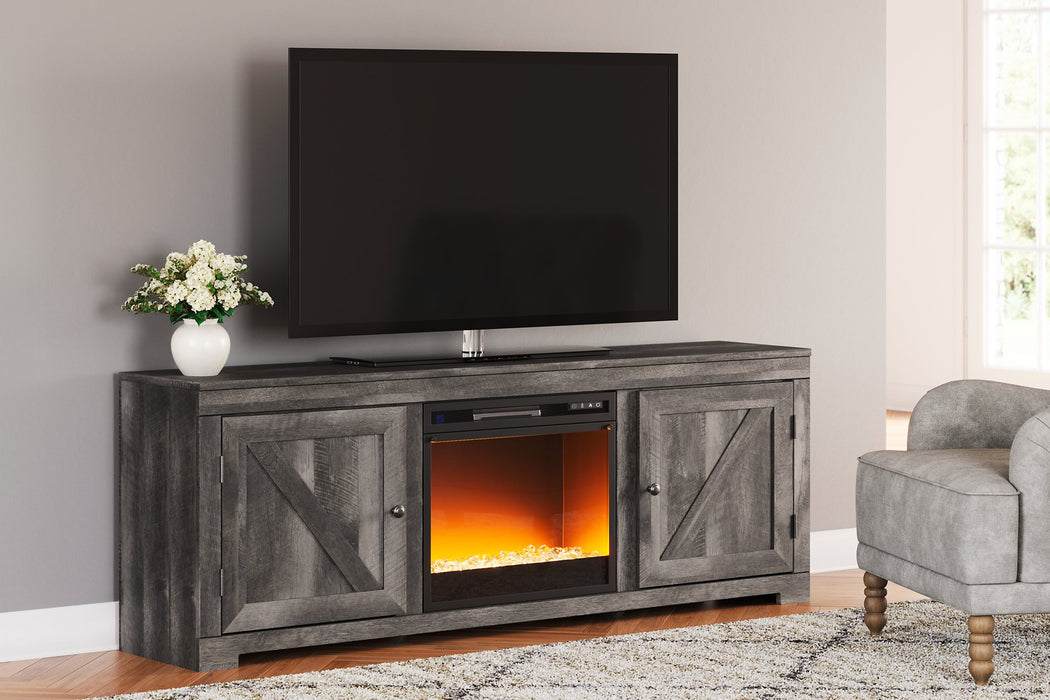 Wynnlow TV Stand with Electric Fireplace TV Stand Ashley Furniture