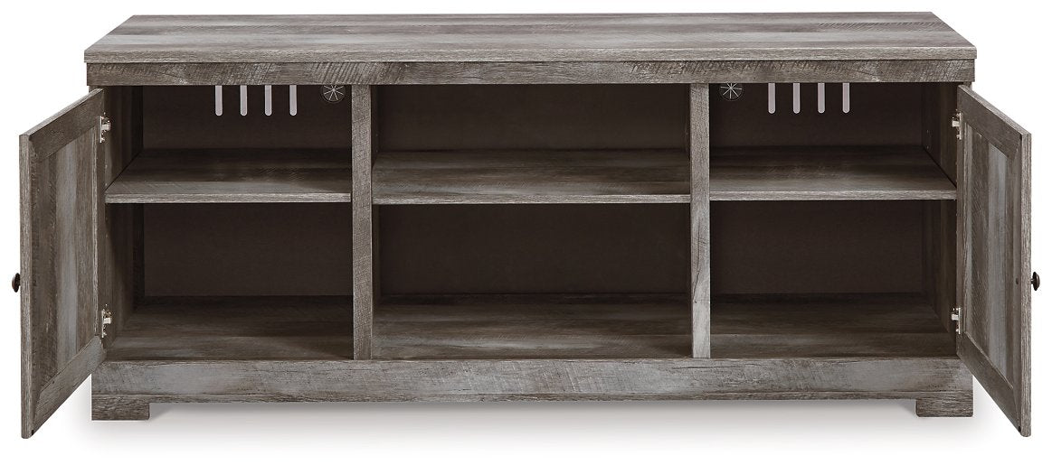 Wynnlow 63" TV Stand with Electric Fireplace TV Stand Ashley Furniture