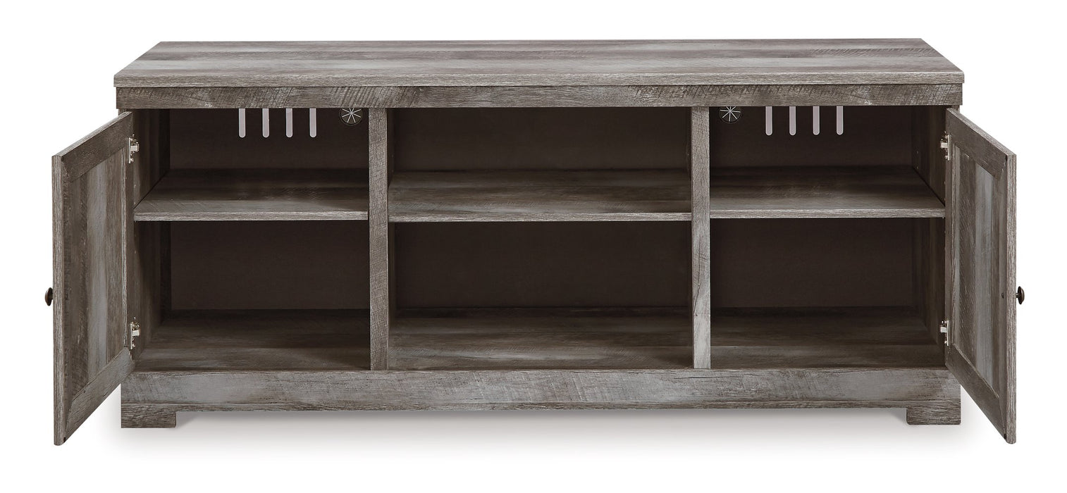 Wynnlow 63" TV Stand with Electric Fireplace TV Stand Ashley Furniture