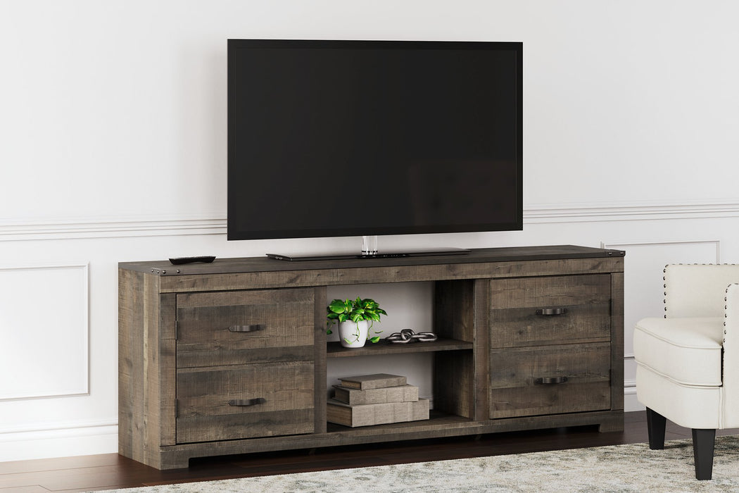Trinell 4-Piece Entertainment Center with Electric Fireplace Entertainment Center Ashley Furniture