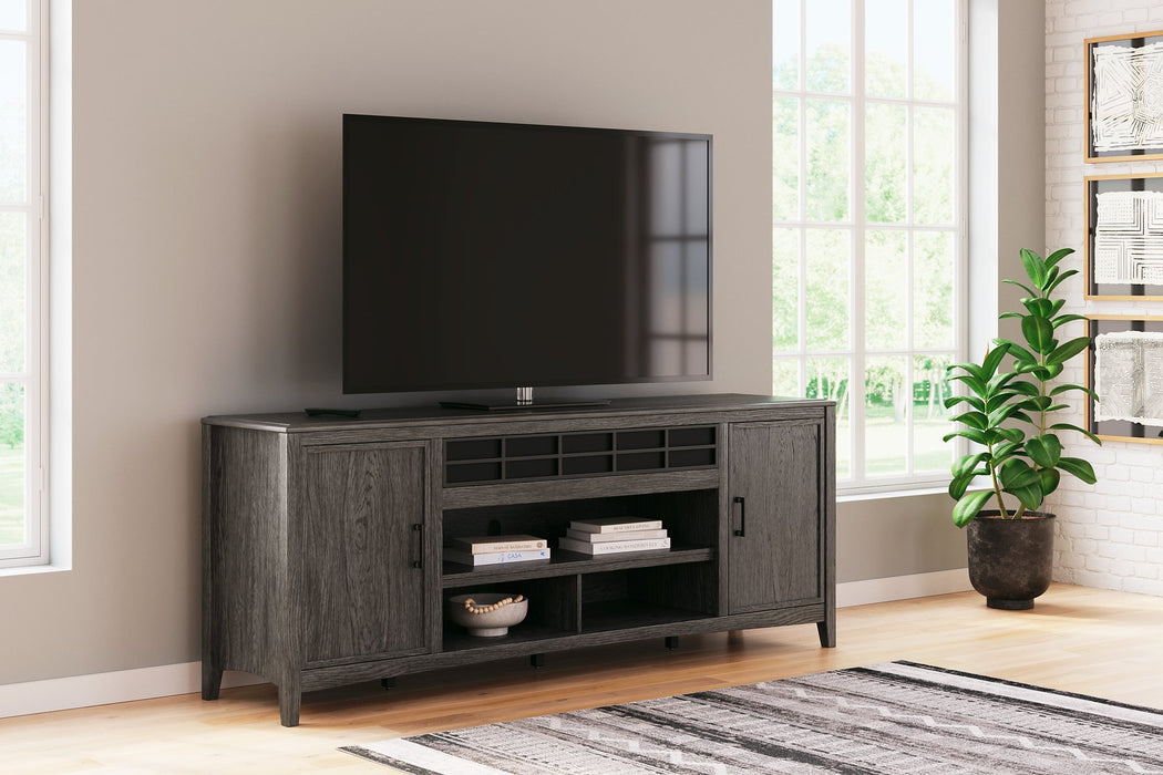 Montillan 84" TV Stand with Electric Fireplace TV Stand Ashley Furniture