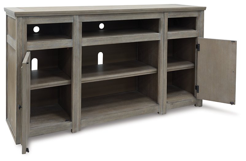 Moreshire 72" TV Stand with Electric Fireplace TV Stand Ashley Furniture