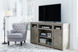 Moreshire 72" TV Stand with Electric Fireplace TV Stand Ashley Furniture