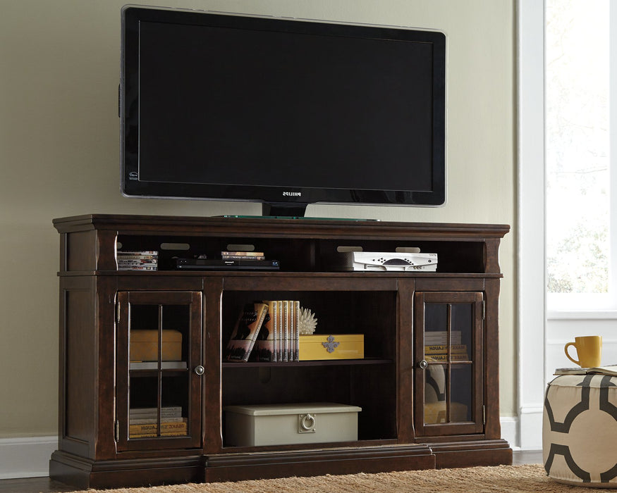 Roddinton 72" TV Stand with Electric Fireplace TV Stand Ashley Furniture
