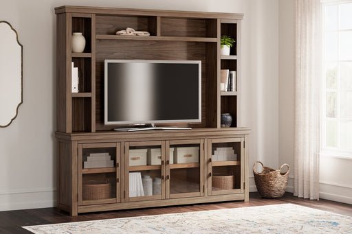 Boardernest 85" TV Stand with Hutch TV Stand Ashley Furniture