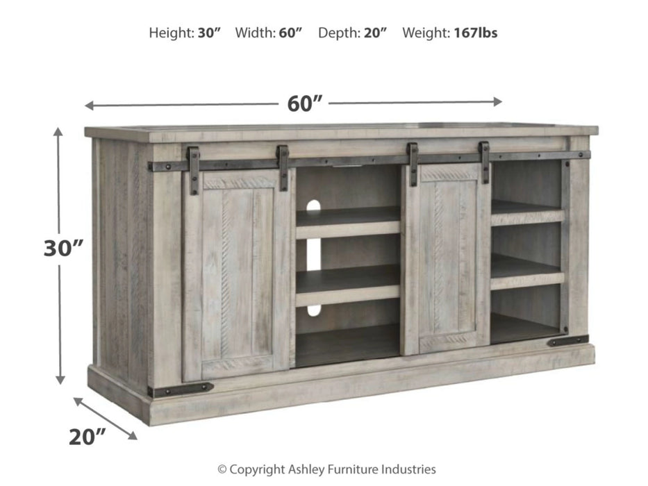 Carynhurst 60" TV Stand - Dayton Discount Furniture