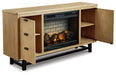 Freslowe TV Stand with Electric Fireplace TV Stand Ashley Furniture
