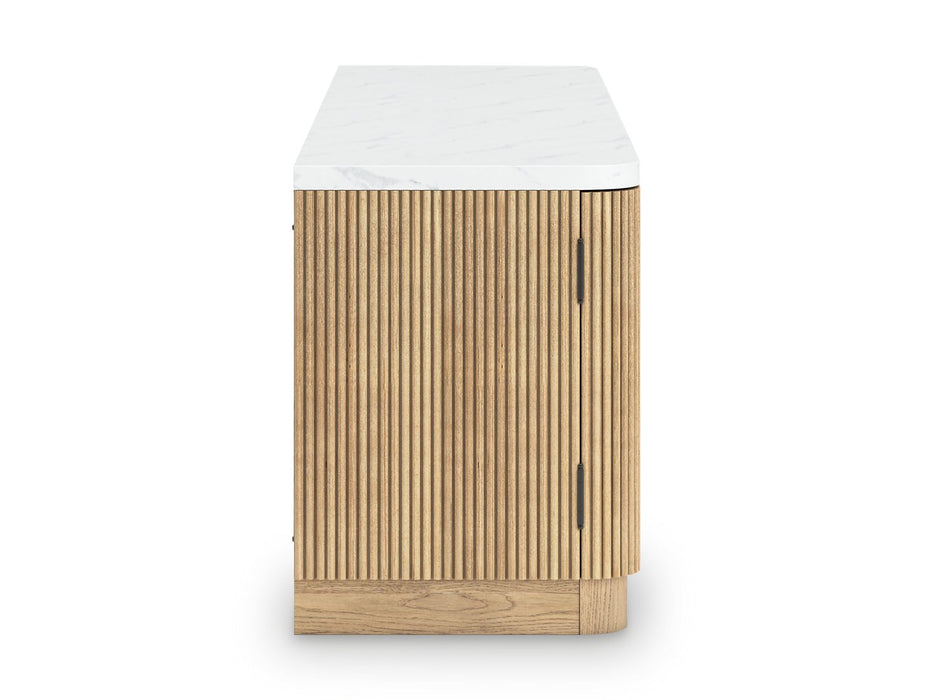 Camdill 80" TV Stand with Electric Fireplace - Dayton Discount Furniture