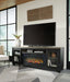 Foyland 83" TV Stand with Electric Fireplace TV Stand Ashley Furniture