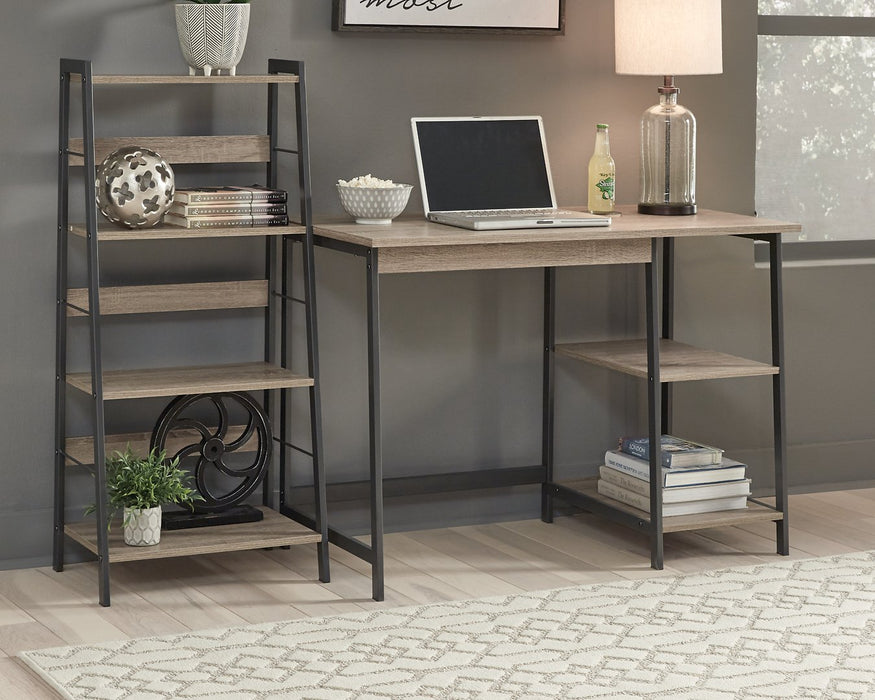 Soho Home Office Desk and Shelf Desk Ashley Furniture
