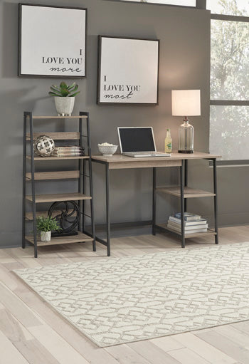 Soho Home Office Desk and Shelf Desk Ashley Furniture