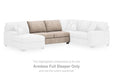 Newellen Sleeper Sectional with Double Chaise Sectional Ashley Furniture