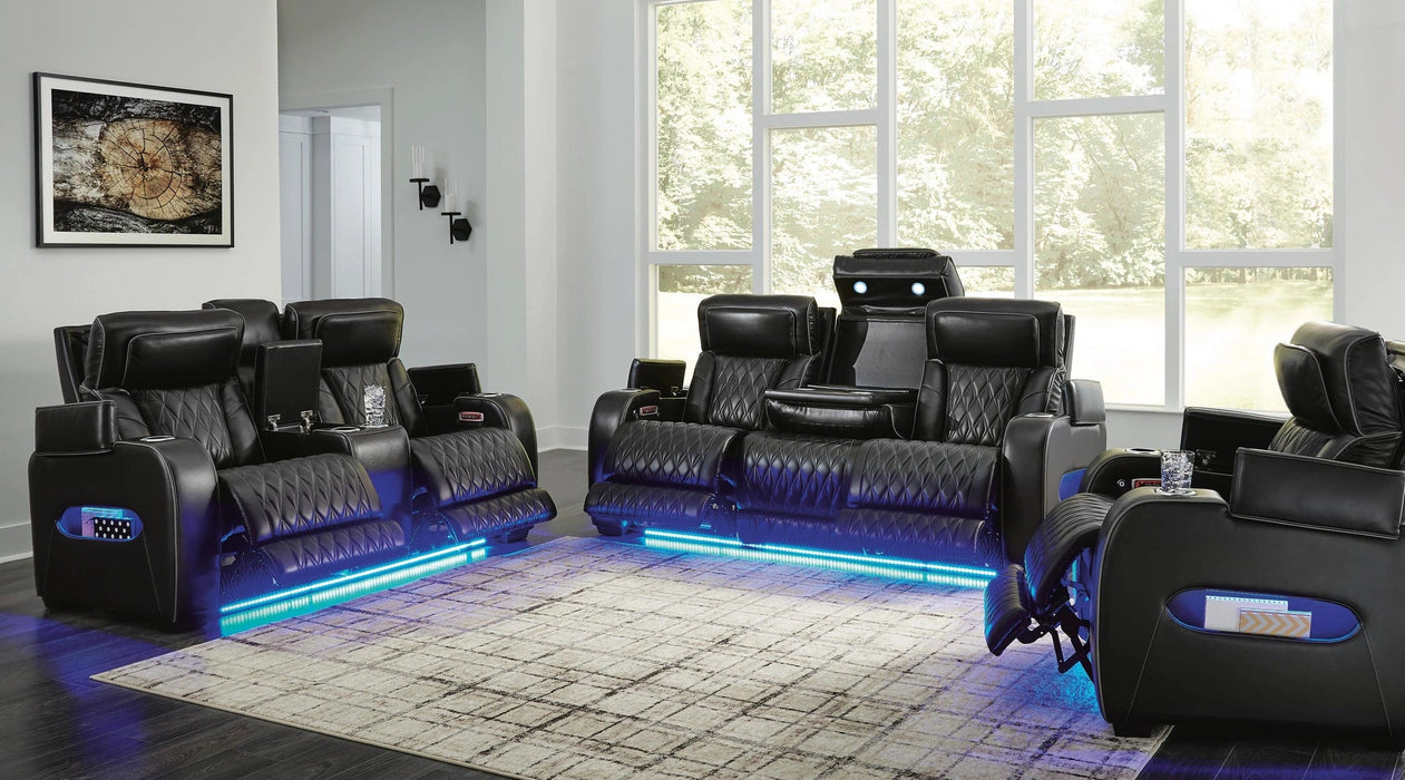 Boyington Power Reclining Sofa, Loveseat and Recliner Sectional/Bundle Ashley Furniture