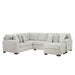 Posh Dove Sectional Sectional Affordable