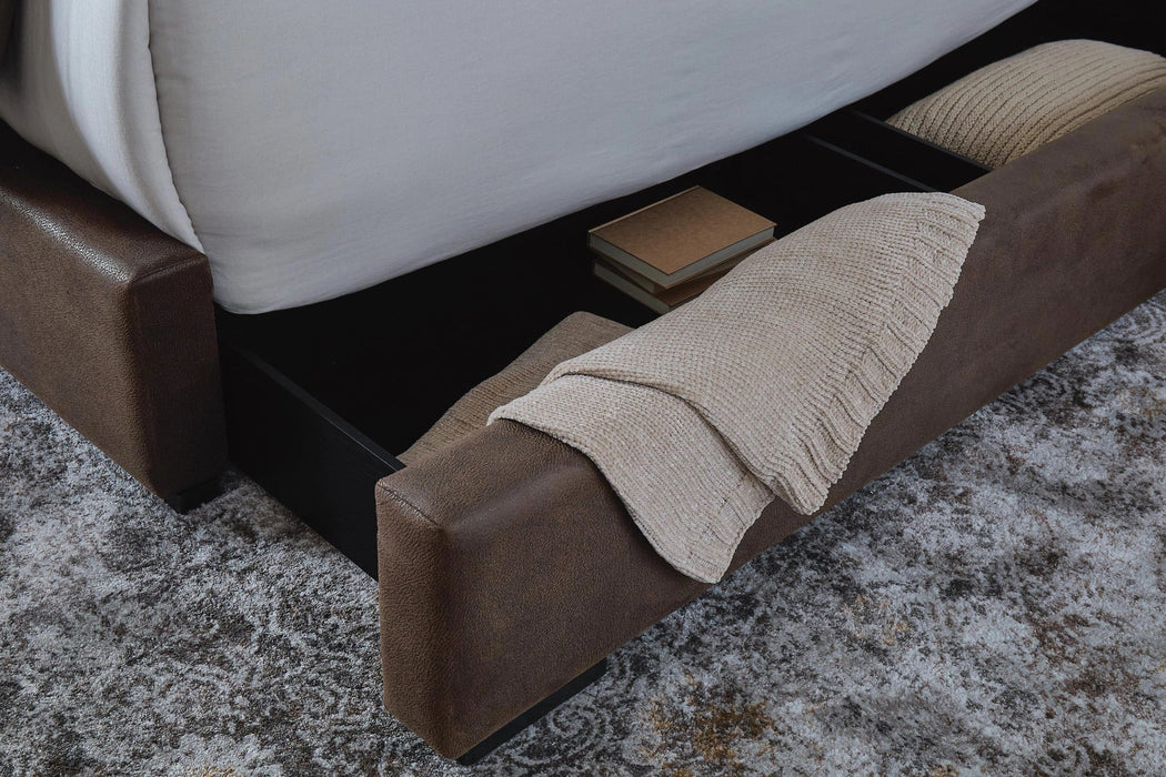 Lavernty Upholstered Storage Bed Bed Ashley Furniture
