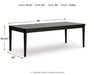 Portdown Dining Extension Table Dining Table Ashley Furniture