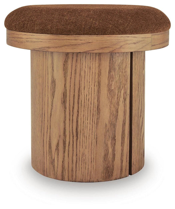 Lewisen Stool Ottoman Ashley Furniture