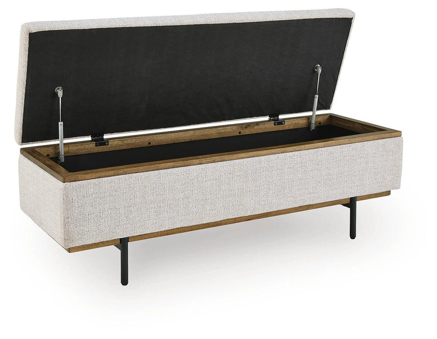 Dettaford Next-Gen Nuvella Storage Bench Bench Ashley Furniture