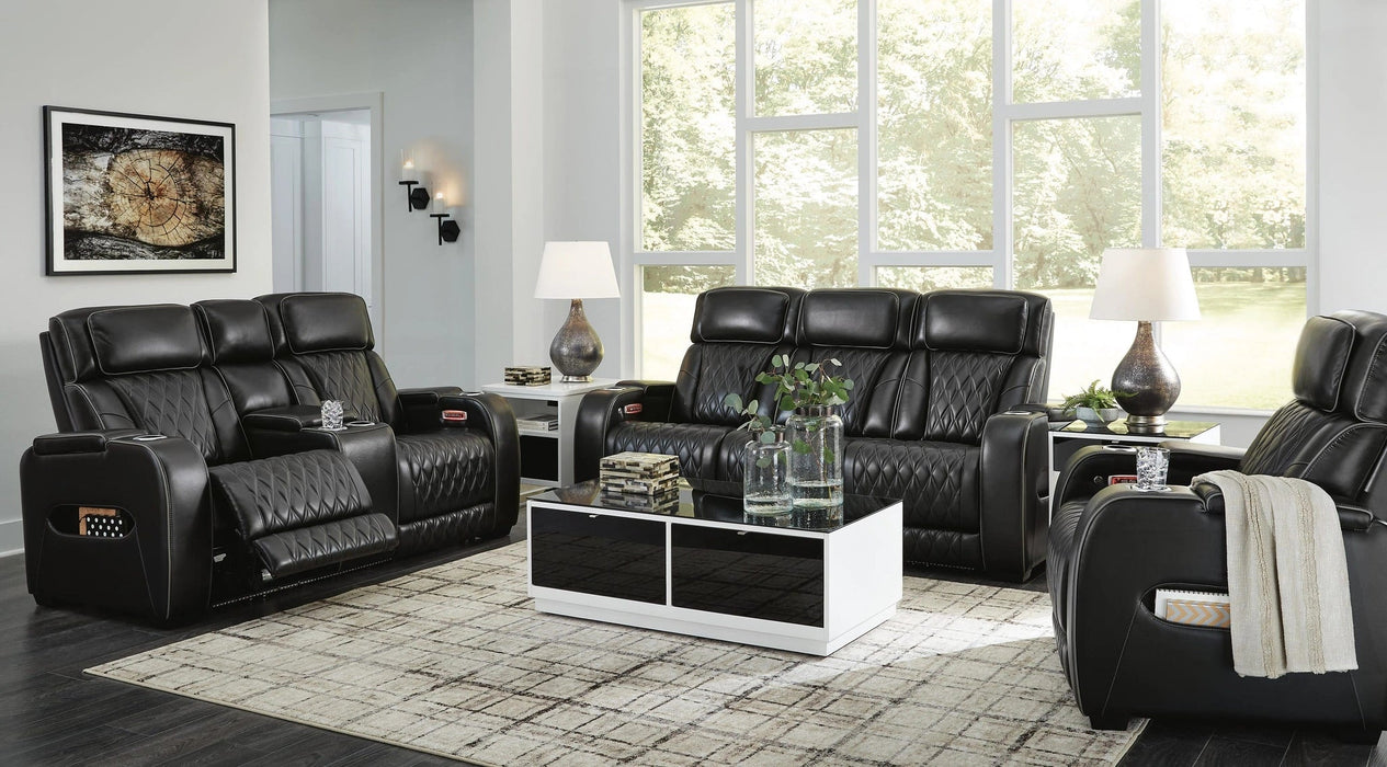 Boyington Power Reclining Sofa, Loveseat and Recliner Sectional/Bundle Ashley Furniture