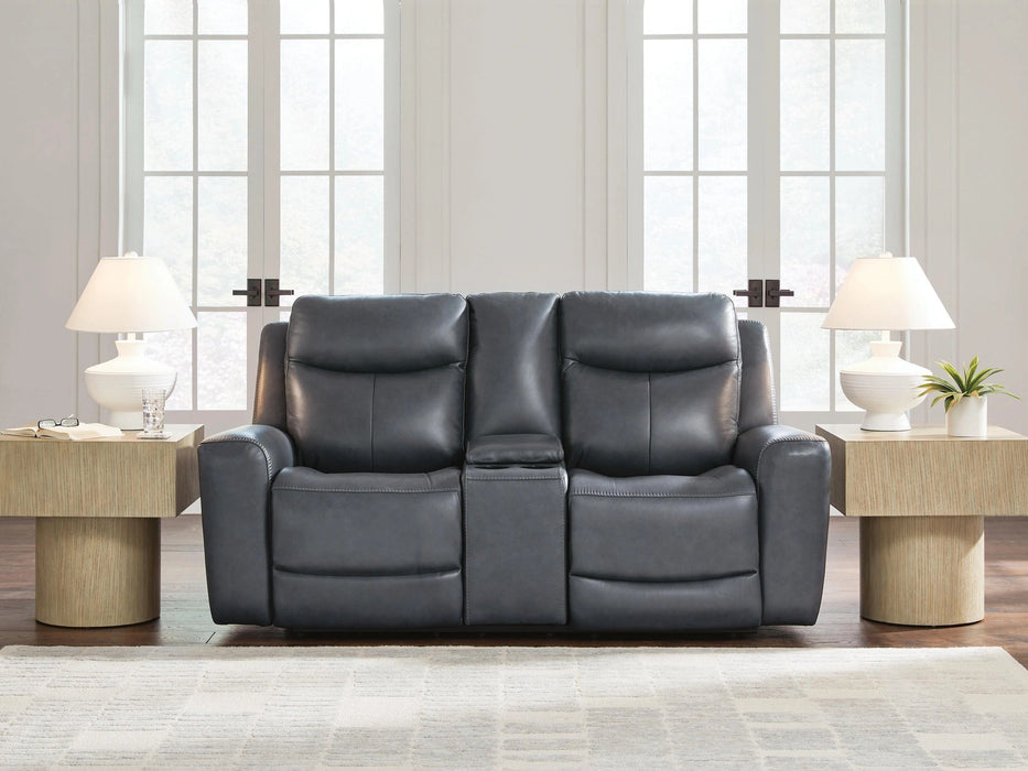 Bexhurst Power Reclining Loveseat Loveseat Ashley Furniture