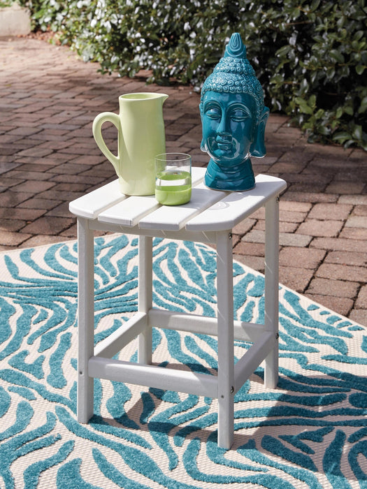 Sundown Treasure End Table Outdoor End Table Ashley Furniture