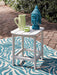 Sundown Treasure End Table Outdoor End Table Ashley Furniture
