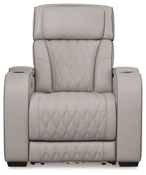 Boyington Power Reclining Sofa and Recliner Sectional/Bundle Ashley Furniture