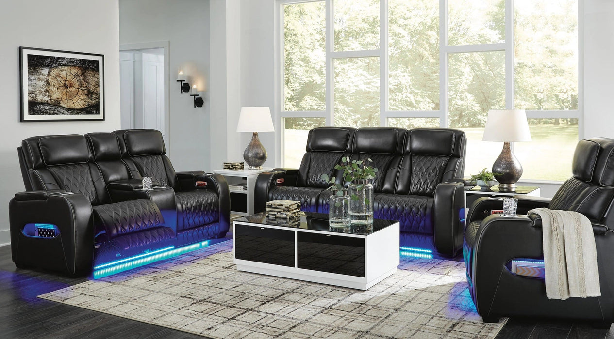 Boyington Power Reclining Sofa, Loveseat and Recliner Sectional/Bundle Ashley Furniture