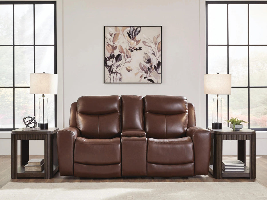 Bexhurst Power Reclining Loveseat with Console Loveseat Ashley Furniture