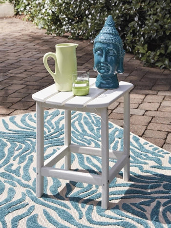 Sundown Treasure End Table Outdoor End Table Ashley Furniture