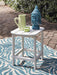 Sundown Treasure End Table Outdoor End Table Ashley Furniture