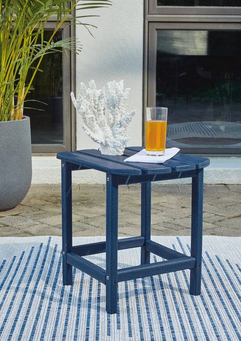 Sundown Treasure End Table Outdoor End Table Ashley Furniture