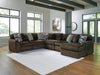 Midnight-Madness Sectional with Chaise Sectional Ashley Furniture