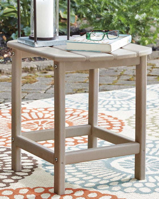 Sundown Treasure End Table Outdoor End Table Ashley Furniture