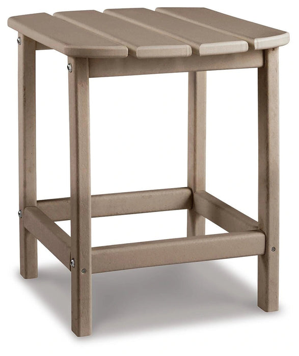 Sundown Treasure End Table Outdoor End Table Ashley Furniture
