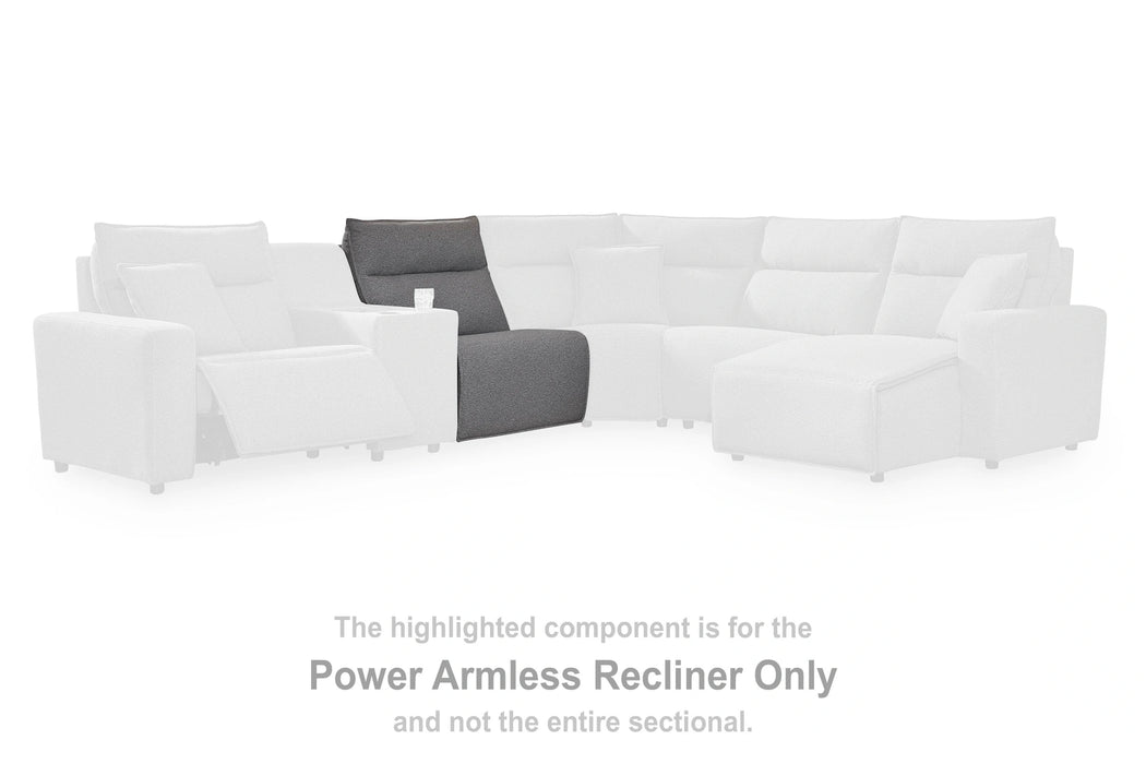 Modmax II Power Reclining Sectional with Chaise and Console