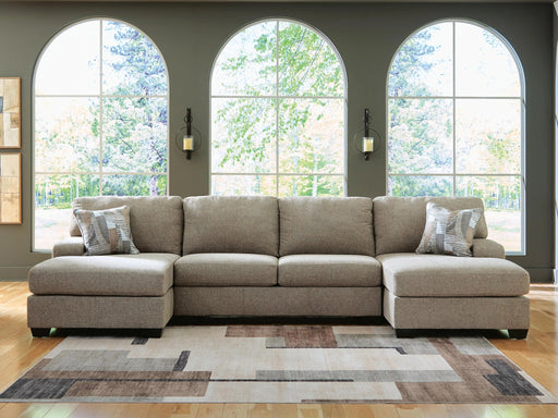 Newellen Sleeper Sectional with Double Chaise Sectional Ashley Furniture