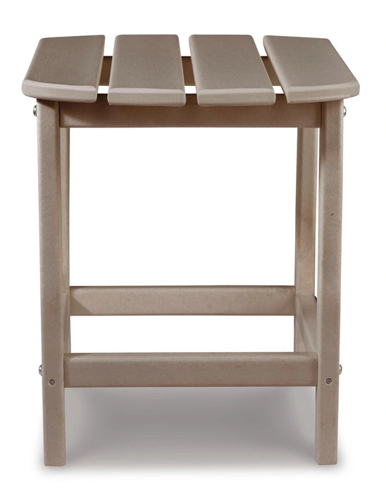 Sundown Treasure End Table Outdoor End Table Ashley Furniture