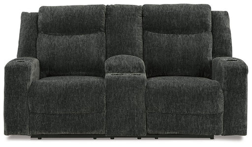 Martinglenn Power Reclining Loveseat with Console image