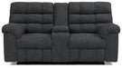 Wilhurst Reclining Loveseat with Console Loveseat Ashley Furniture