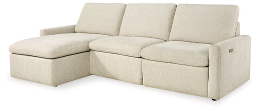 Hartsdale 3-Piece Left Arm Facing Reclining Sofa Chaise Sectional Ashley Furniture