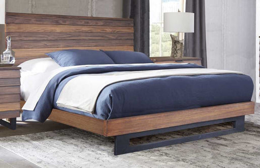 Urban Brown Platform Bed Bed Dayton Discount Furniture