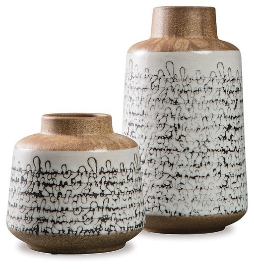 Meghan Vase (Set of 2) Vase Ashley Furniture