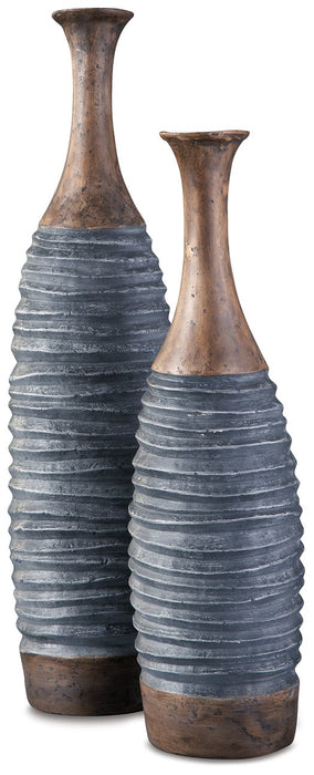 Blayze Vase (Set of 2) Vase Ashley Furniture