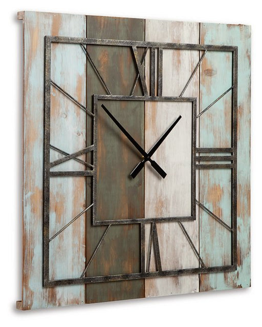 Perdy Wall Clock Clock Ashley Furniture