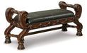 North Shore Upholstered Bench Bench Ashley Furniture